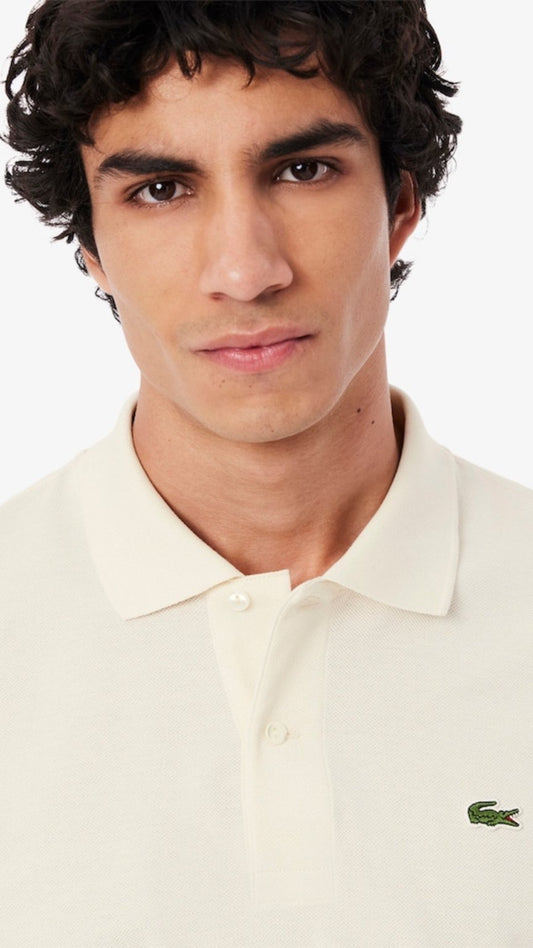 L-Essential Classic Polo Off-White