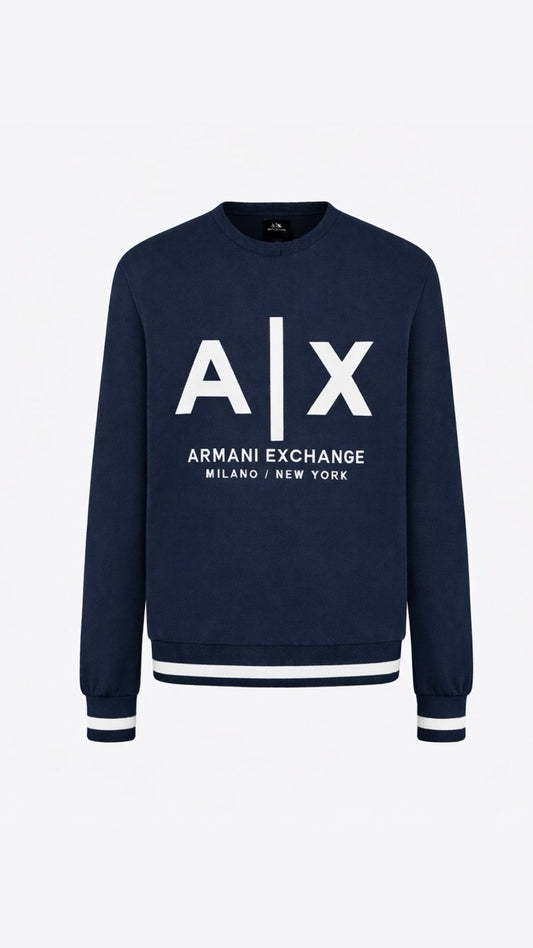 A-Tipping Sweatshirt Blue