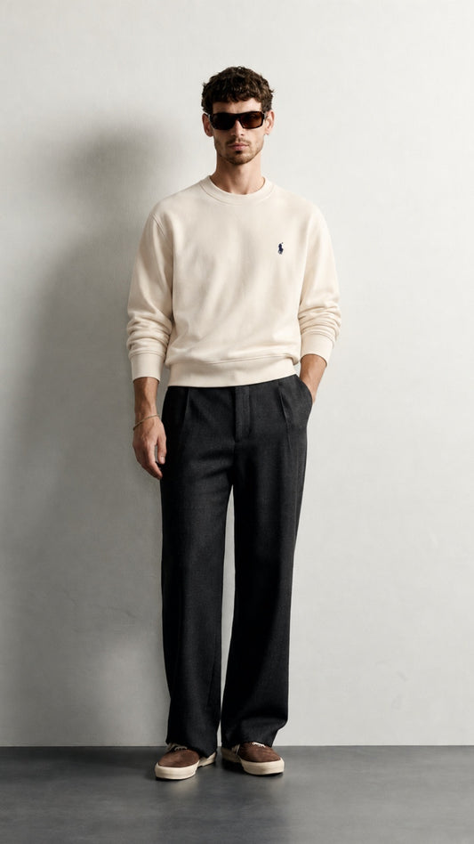SP-Classic Sweat Shirt Stone