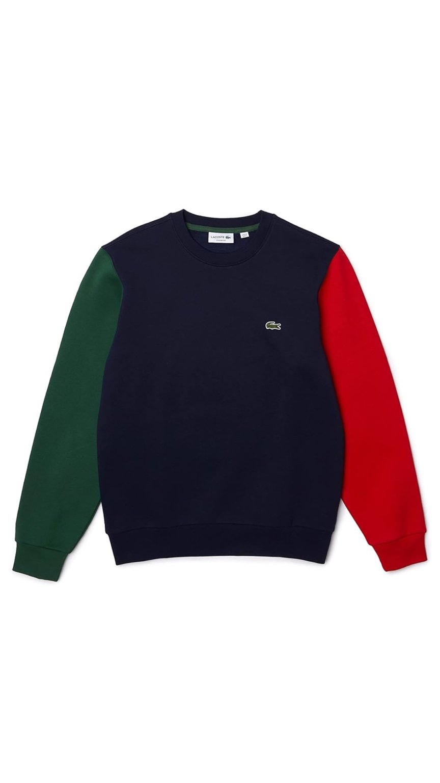 LT-Colour Block Sweatshirt Navy