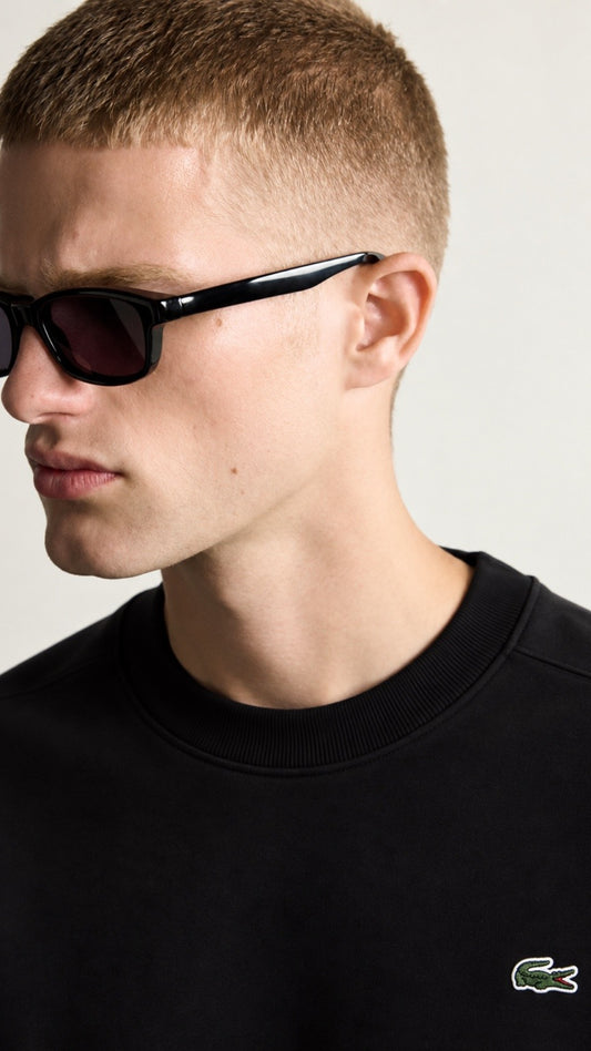 LT-Classic Drop Shoulder Sweat Shirt Black