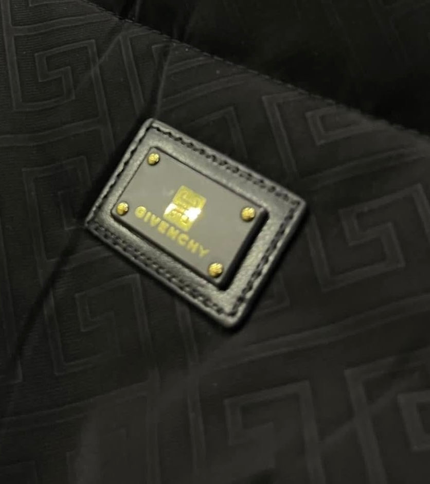 Giv-Black Puffer Jacket