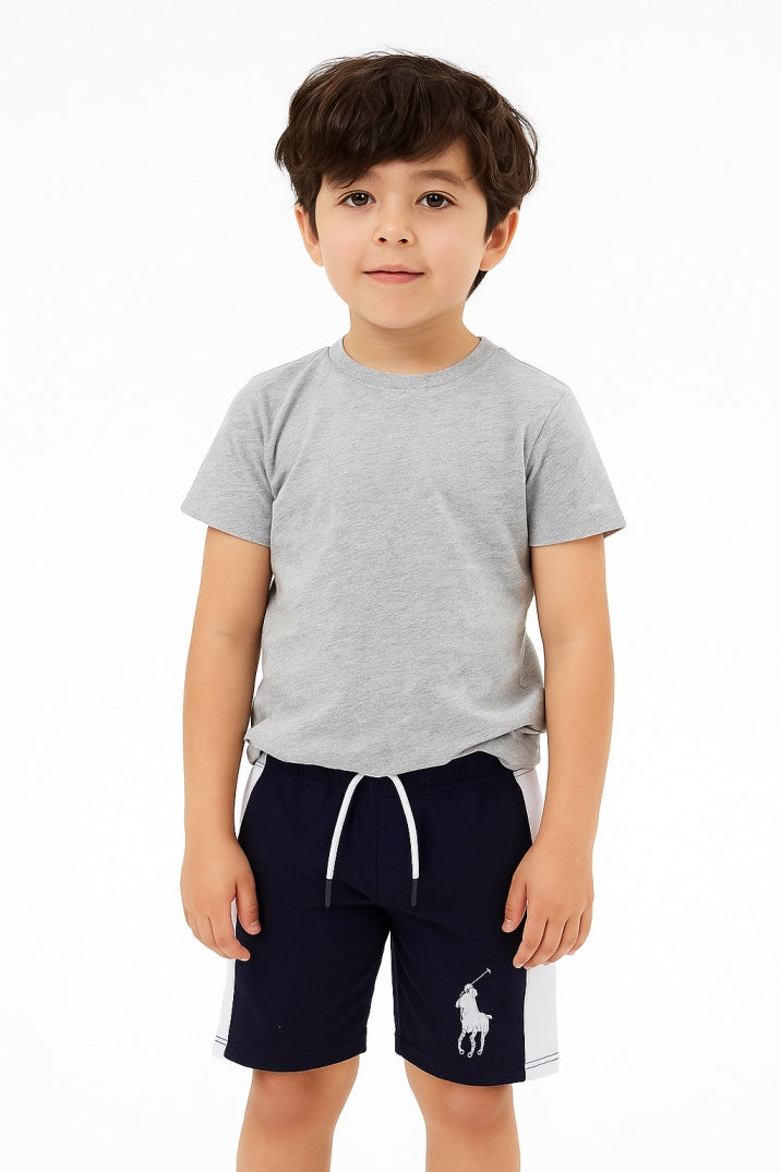 P-Navy Shorts