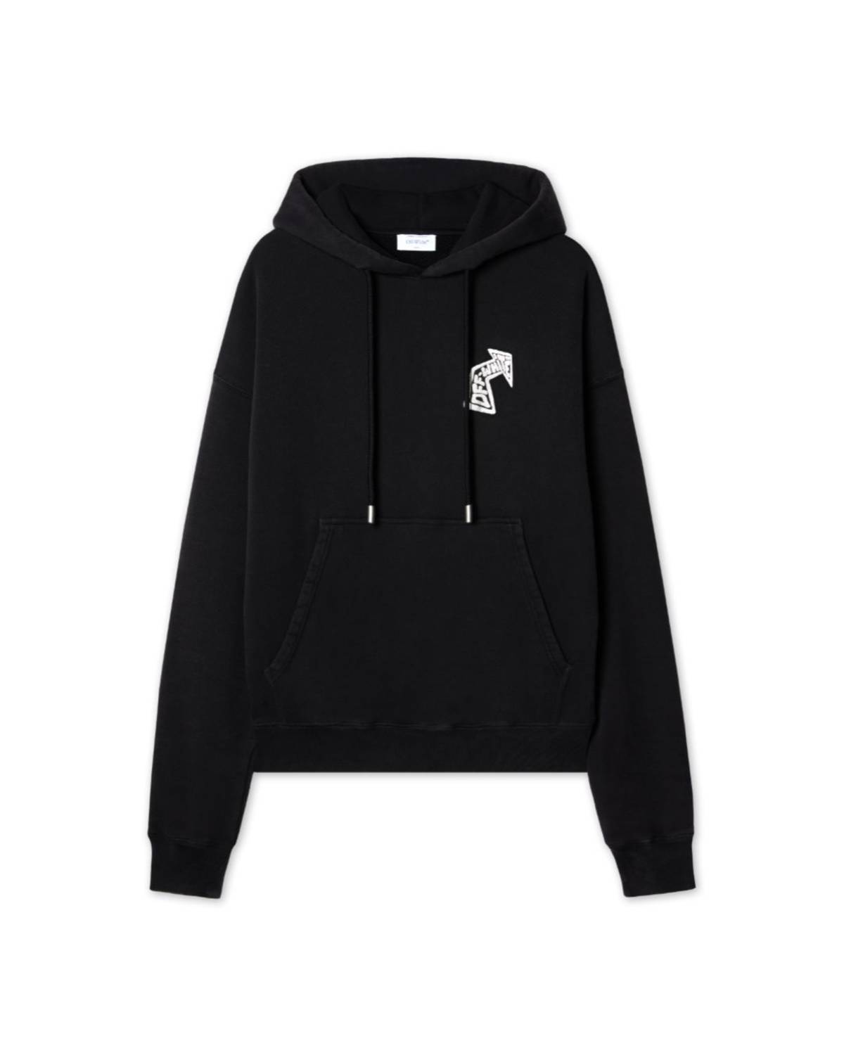 Off-W Sketch Hoodie Black
