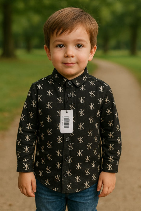 K--Premium Casual Shirt Black