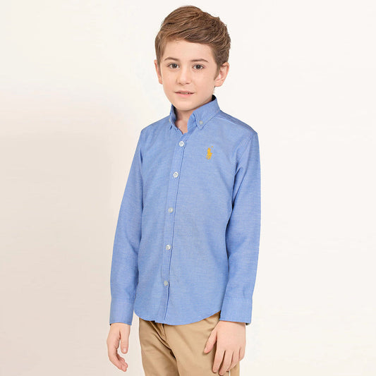 P-Premium Casual Shirt Sky