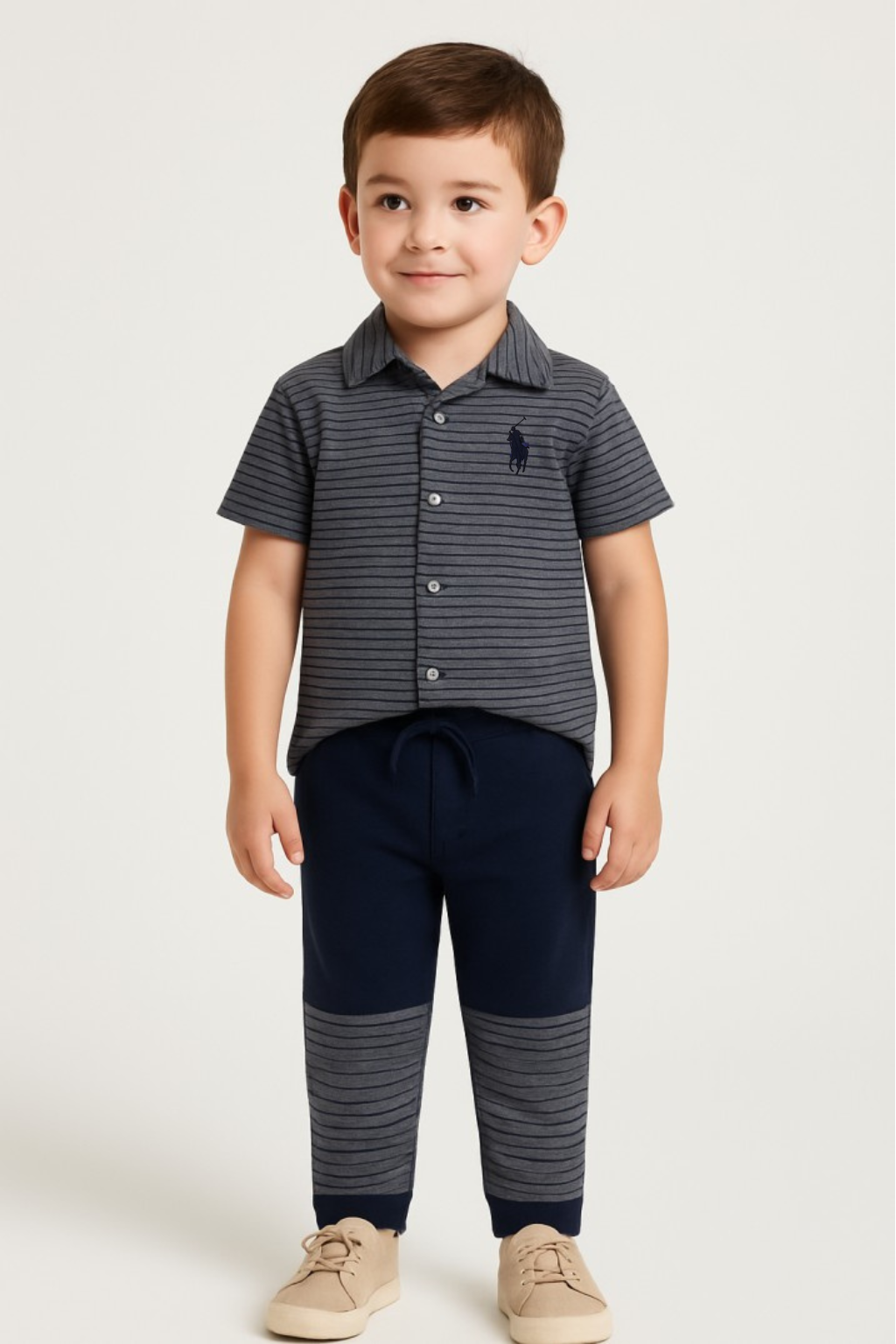 P-Premium TrackSuite Grey/Blue