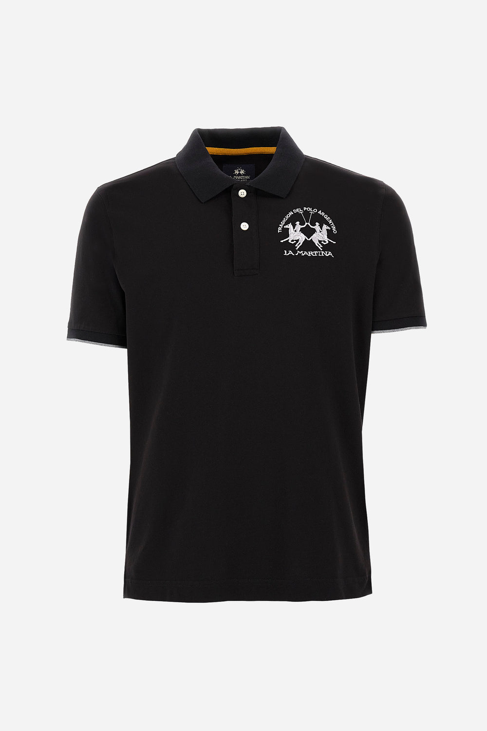 La-M-Premium Polo Black