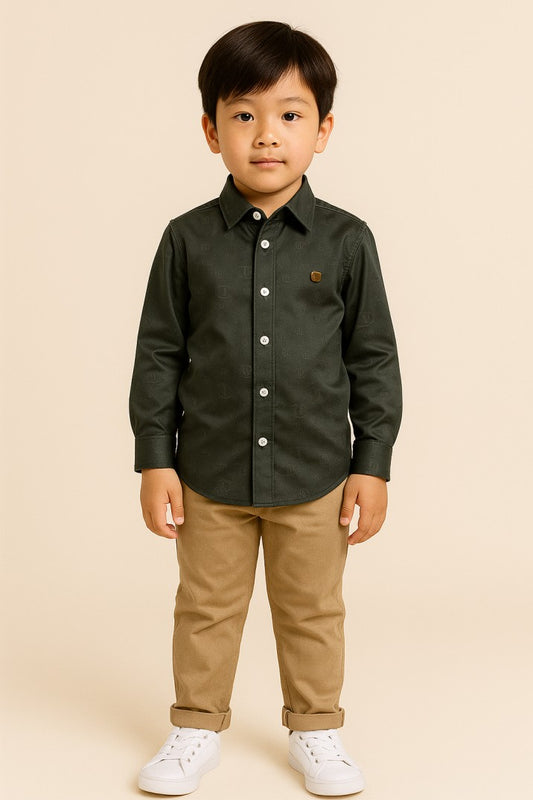 CH-Premium Casual Shirt Green