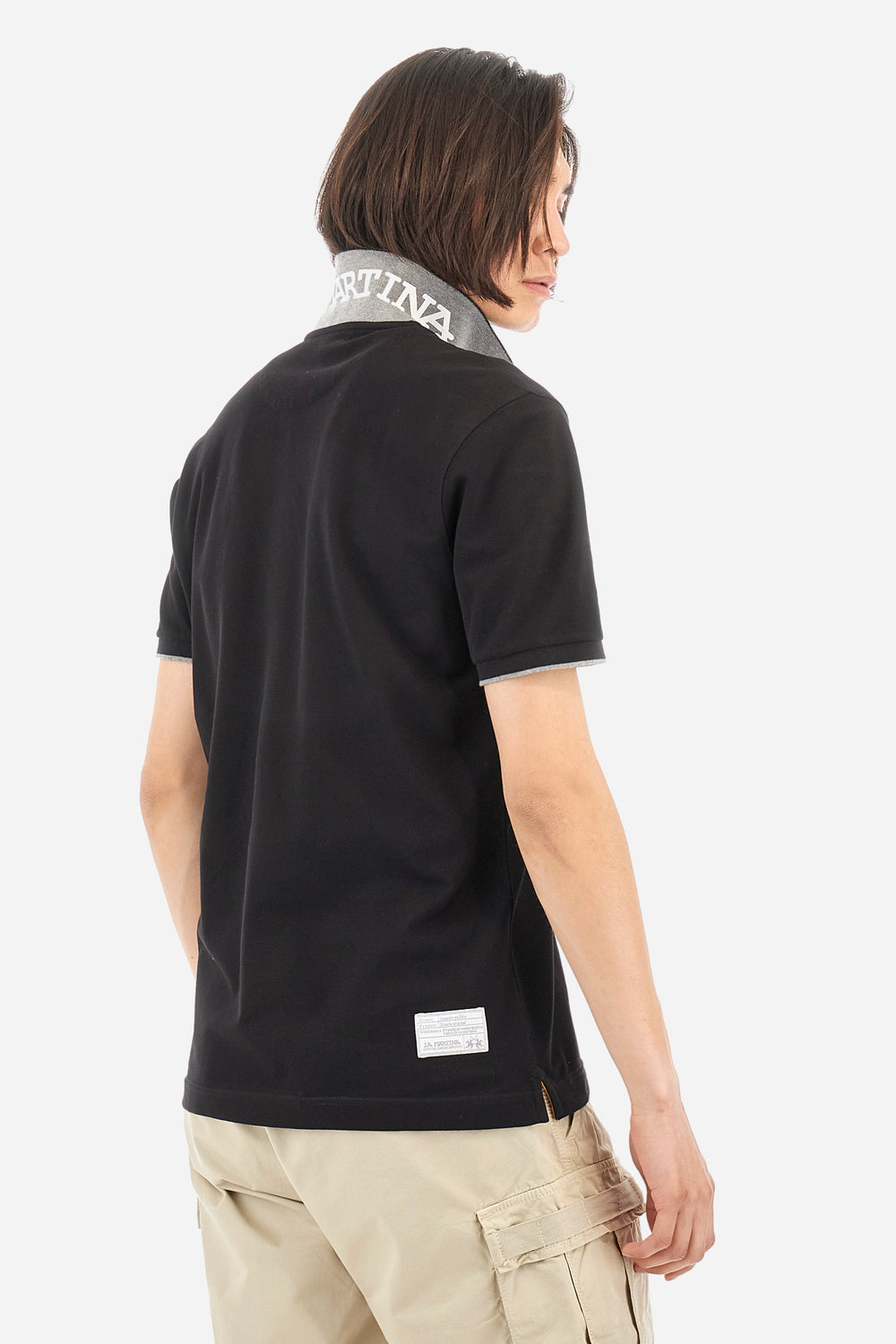 La-M-Premium Polo Black