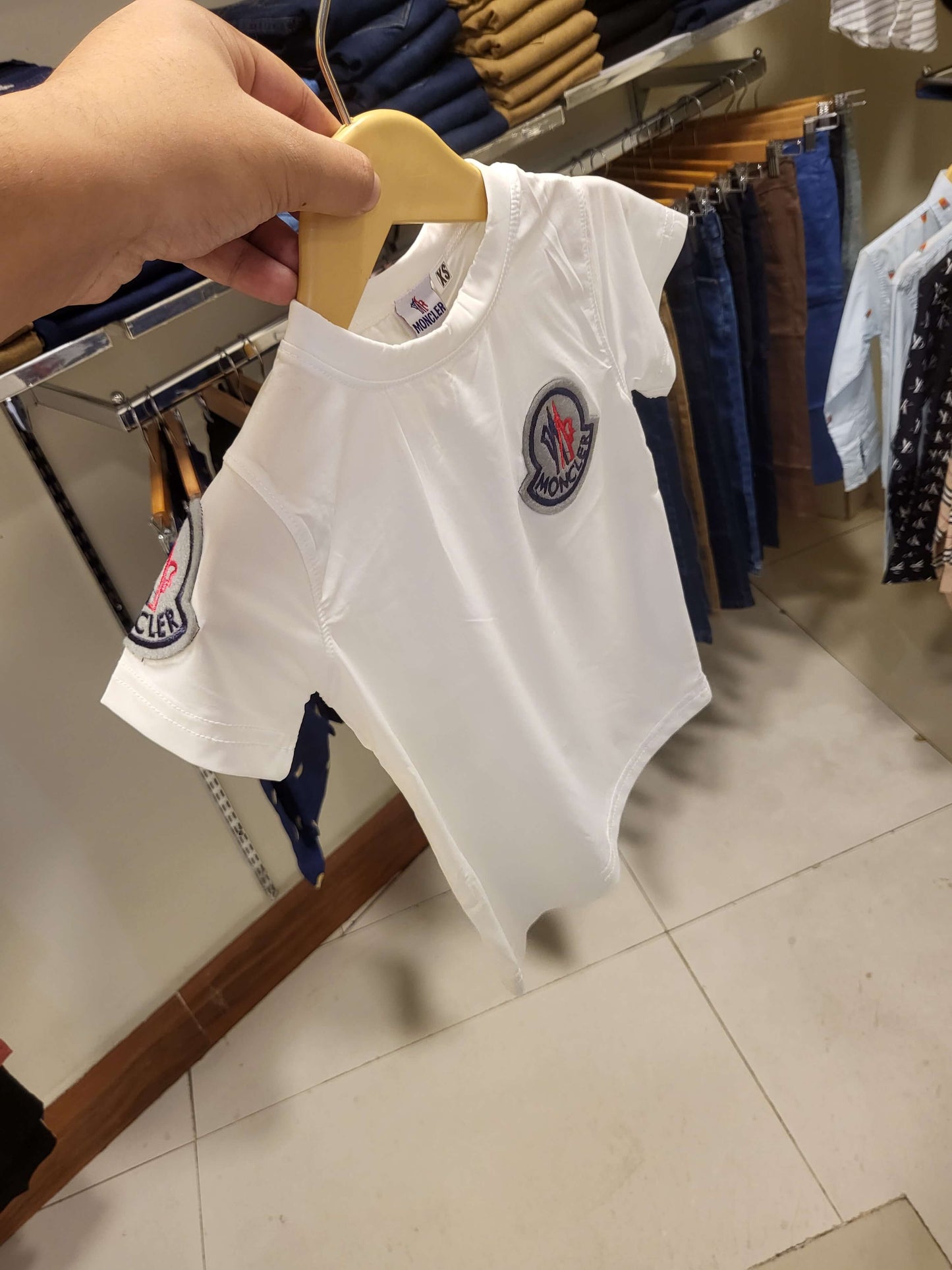 M-Active Drifit Tee White