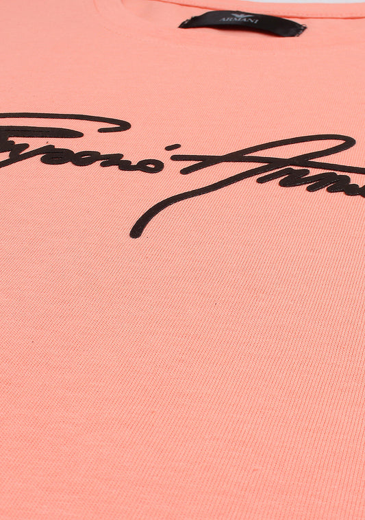 E-Premium Cotton Tee Peach