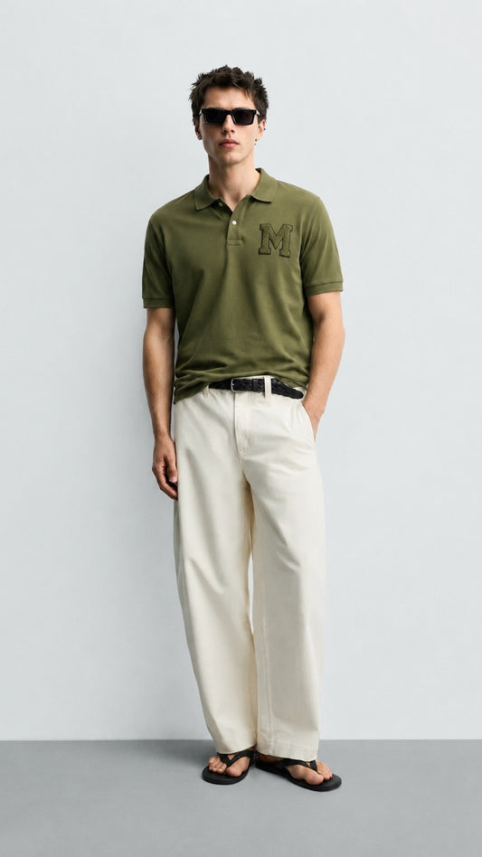 Mnclr-Signature Street Polo Olive