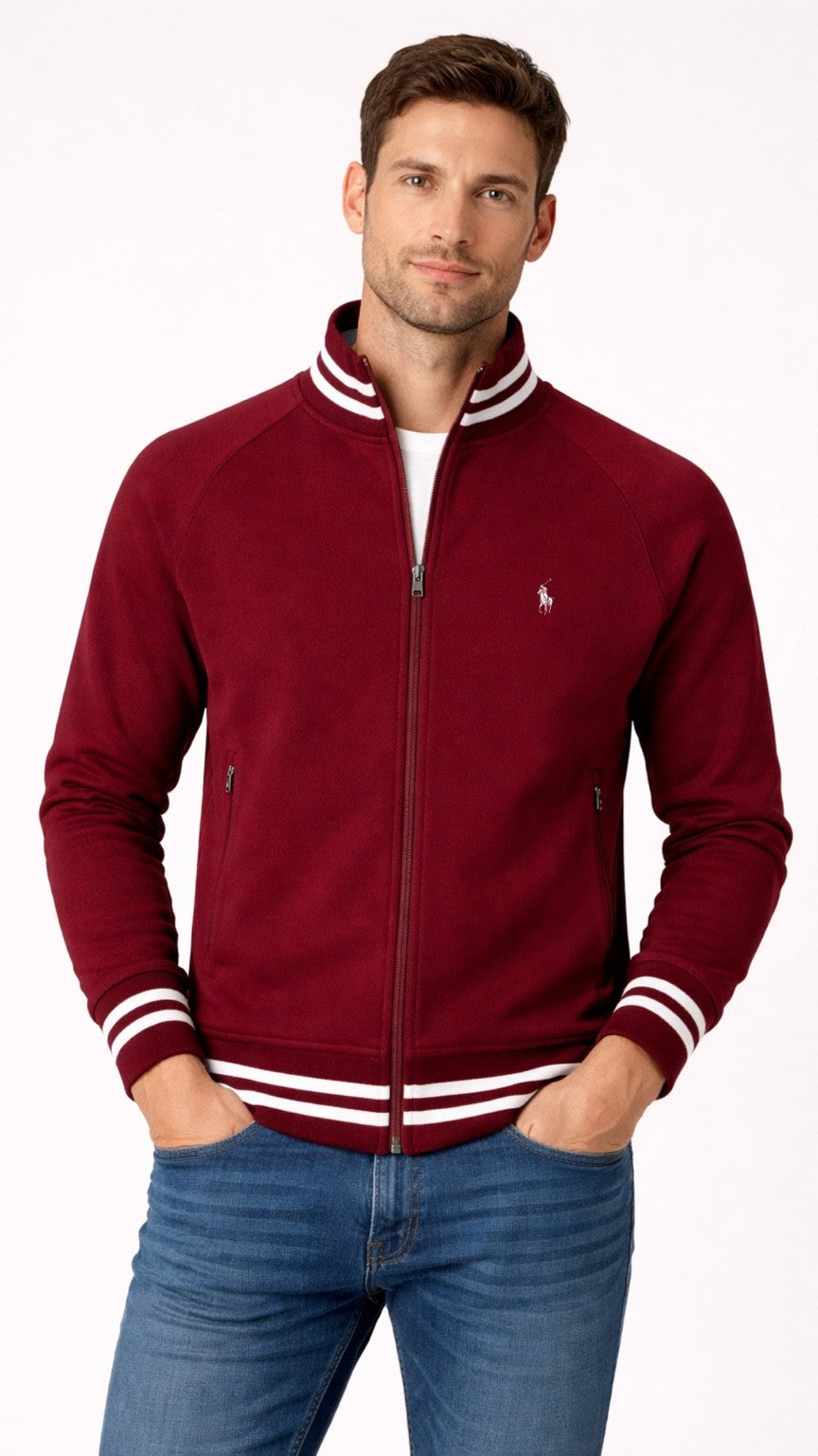 P-Iconic Full Zipper Cherry
