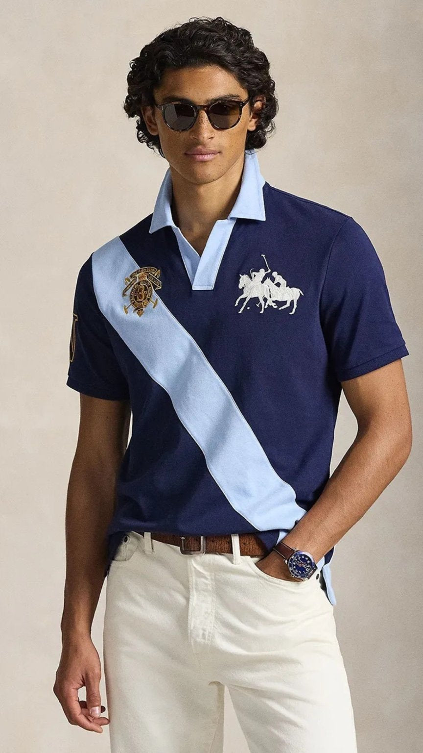 P-Polo Shirt 3 Edition Navy