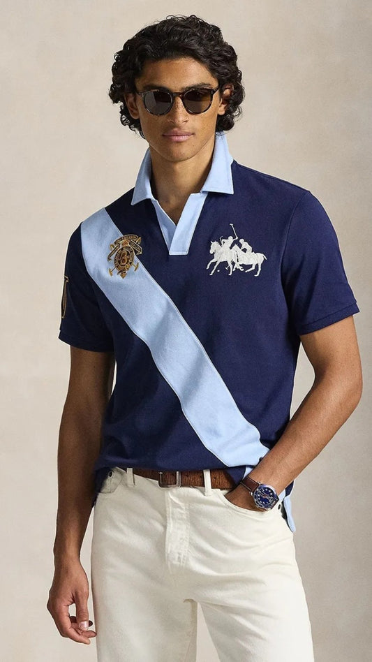 P-Polo Shirt 3 Edition Navy