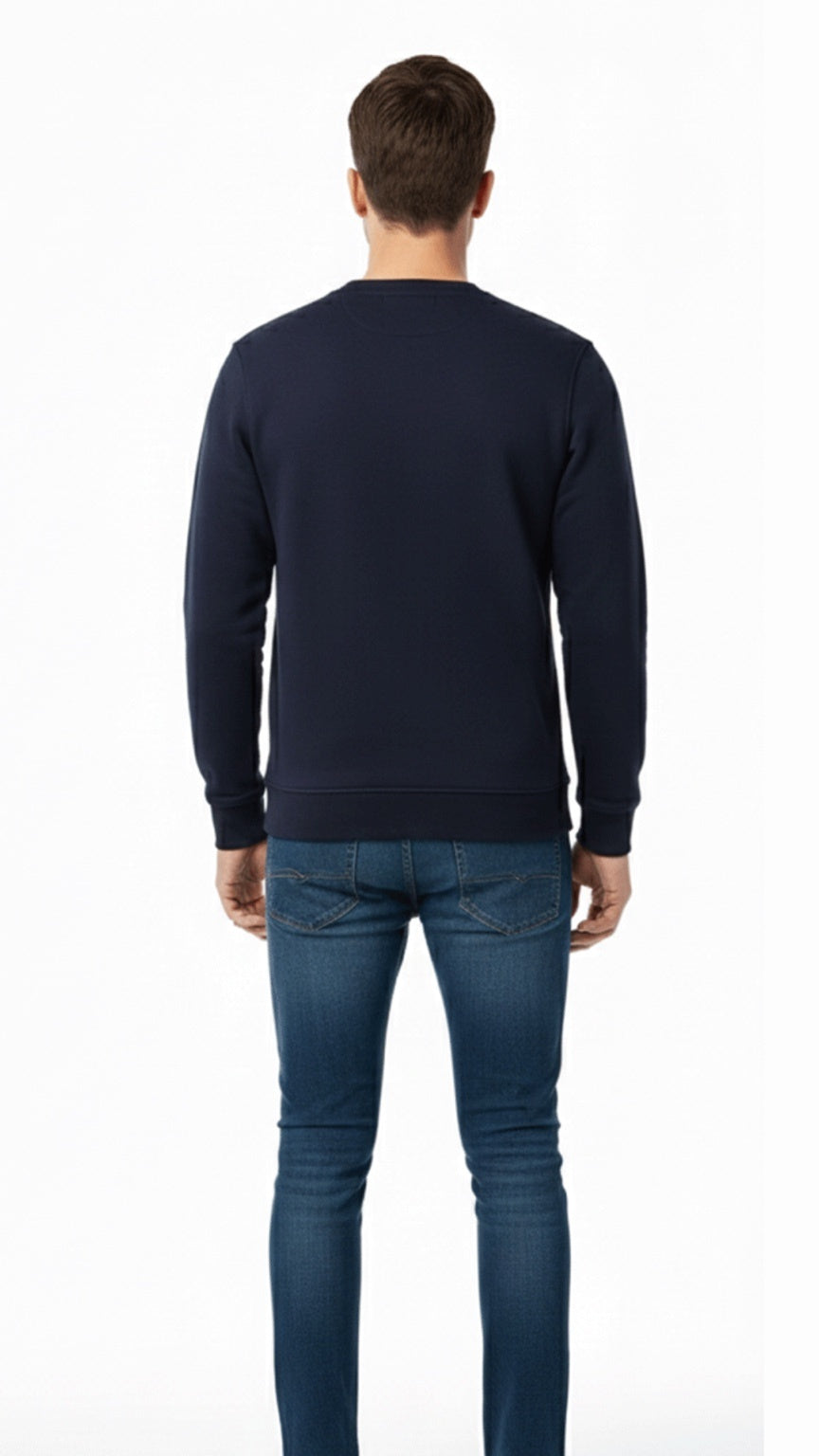 T-Classic Navy Sweatshirt Signature Stripe