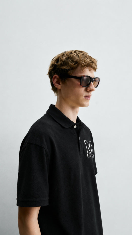 Mnclr-Signature Street Polo Black