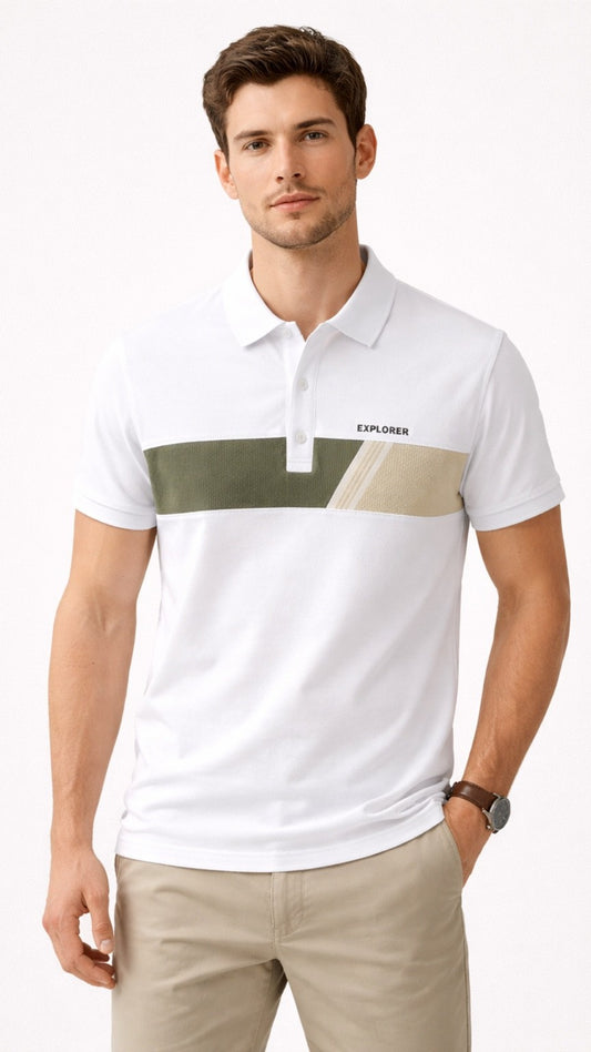 Urban Terrain Polo – Pearl White