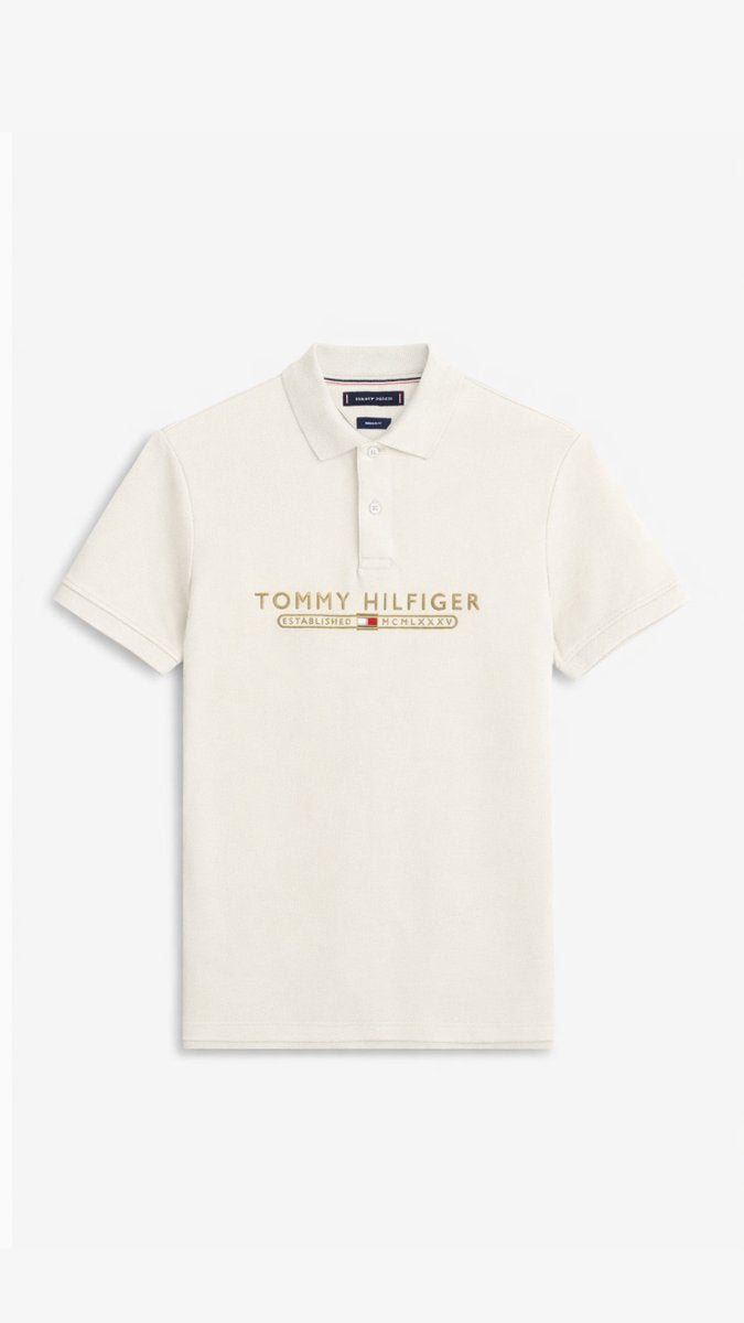 T Logo Polo – Stone Gold Edition