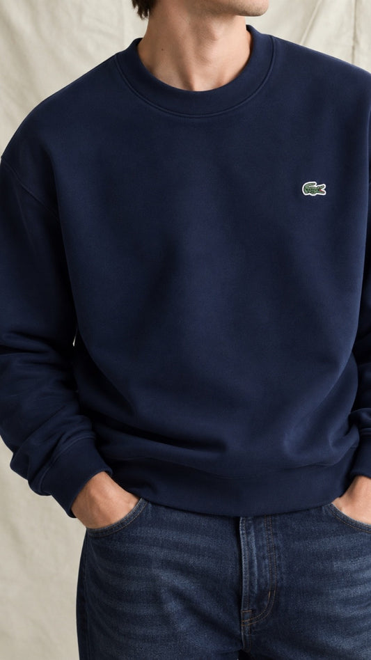 LT-Classic Drop Shoulder Sweat Shirt Blue