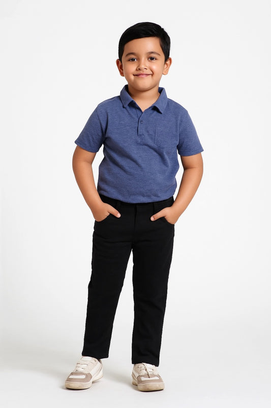 Boy Chino Jet Black