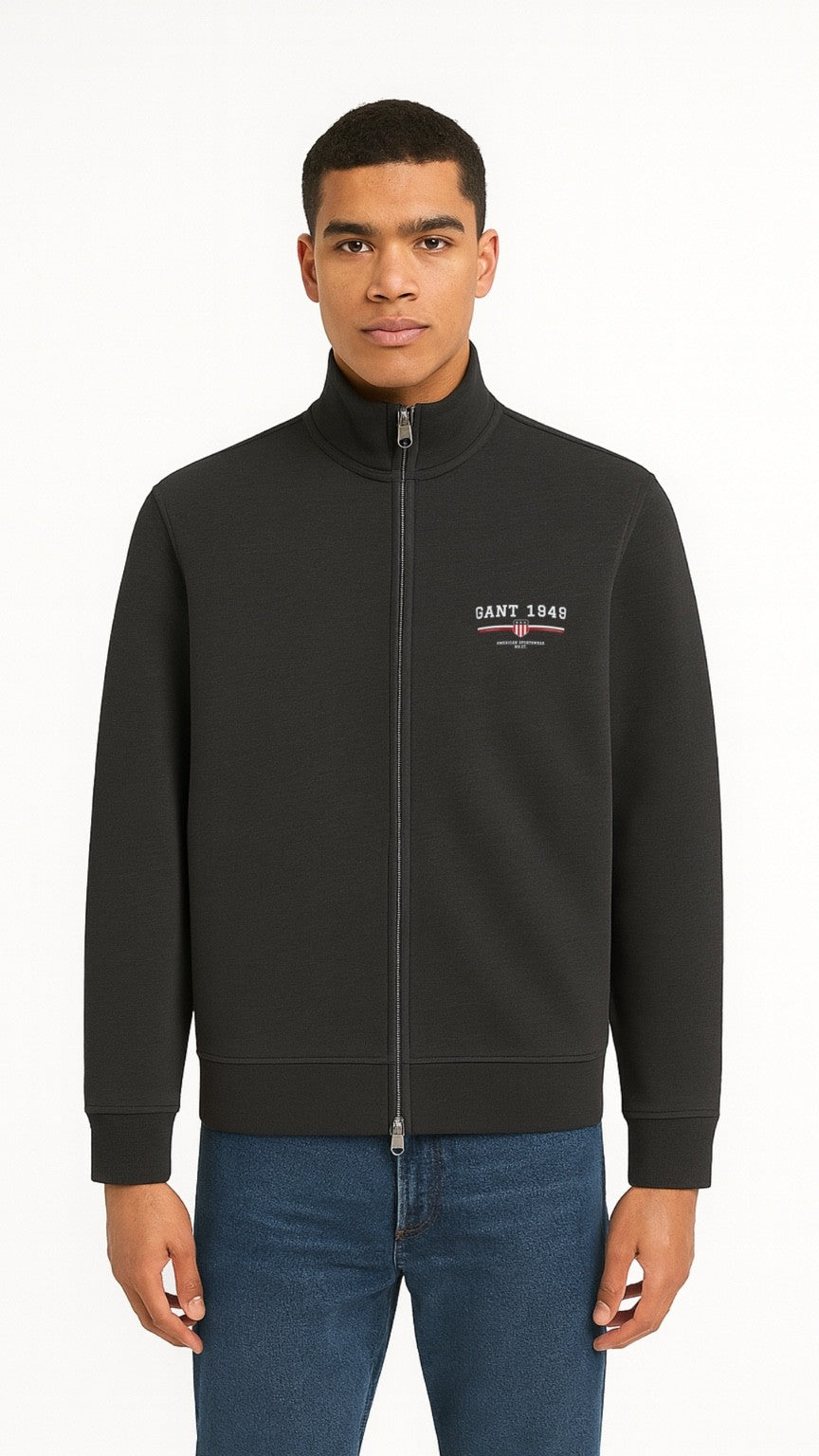 G-Exclusive Full Zipper Grey