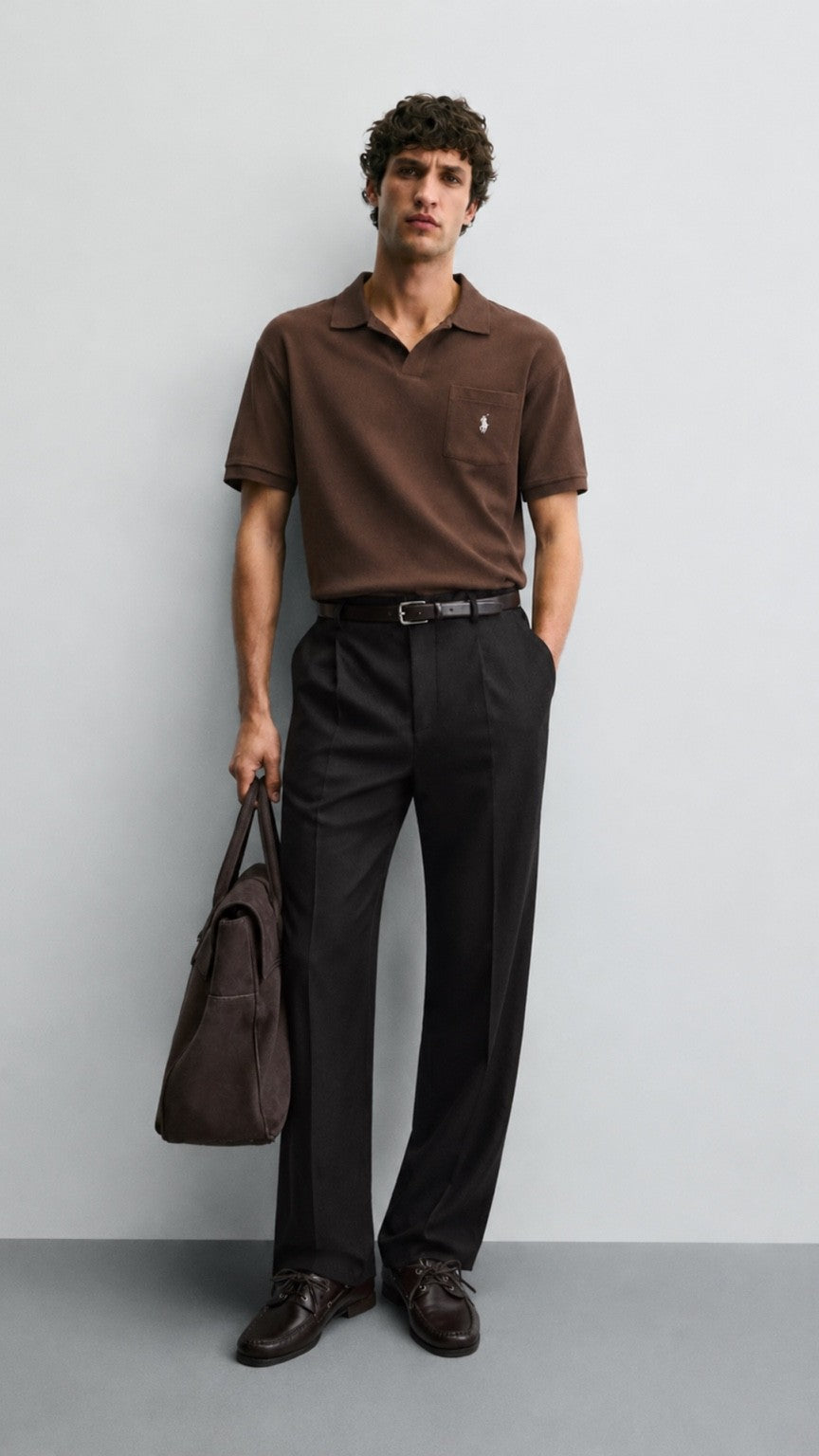 PP-Modern Classic Polo Brown