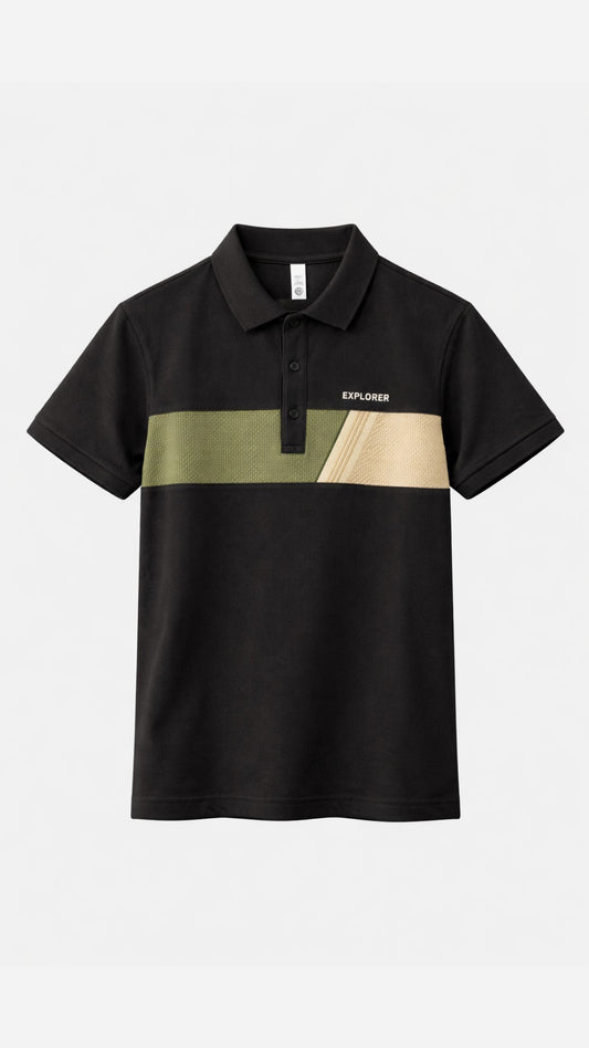Urban Terrain Polo – Jet Black