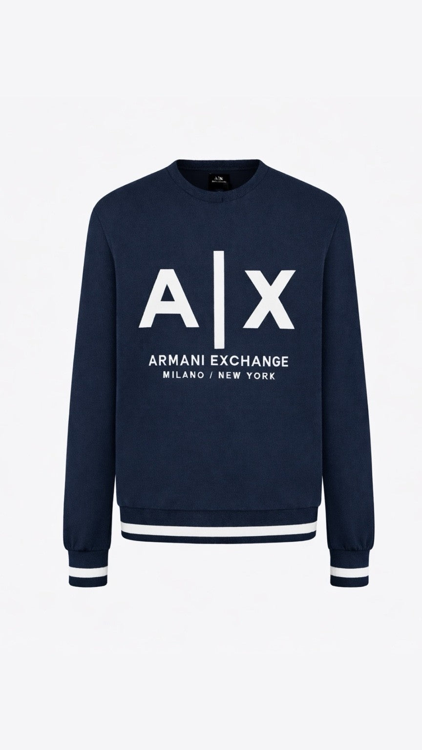 A-Tipping Sweatshirt Blue