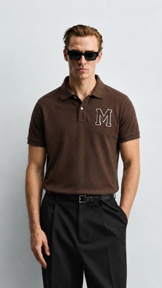Mnclr-Signature Street Polo Brown