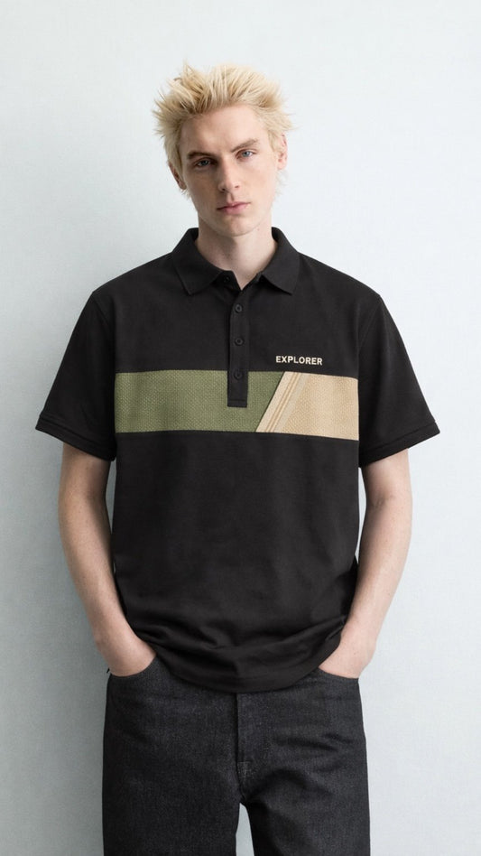 Urban Terrain Polo – Jet Black
