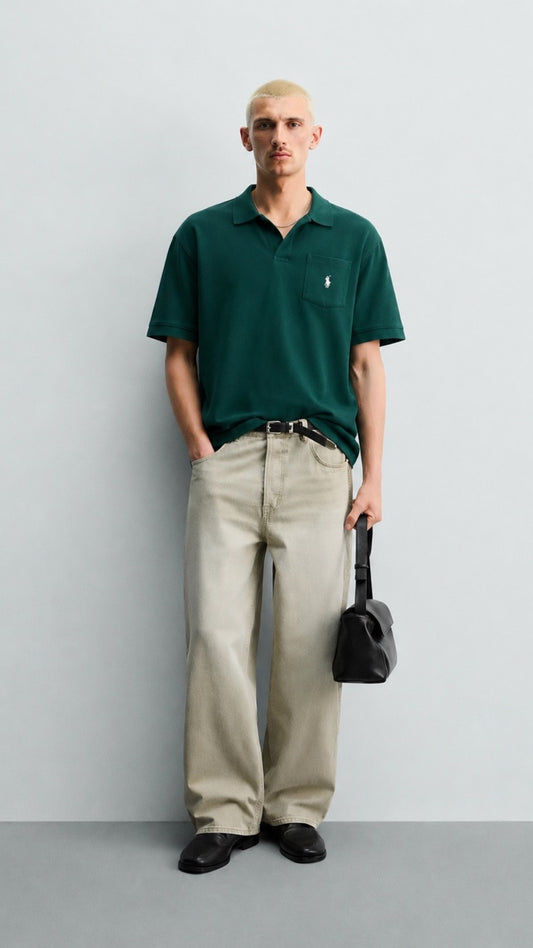 PP-Modern Classic Polo Green