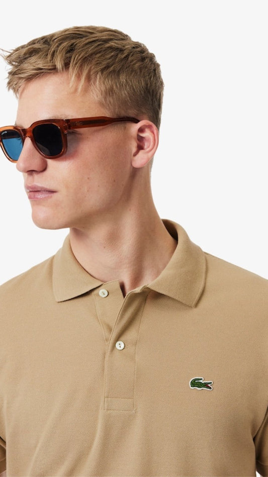 L-Essential Classic Polo Beige