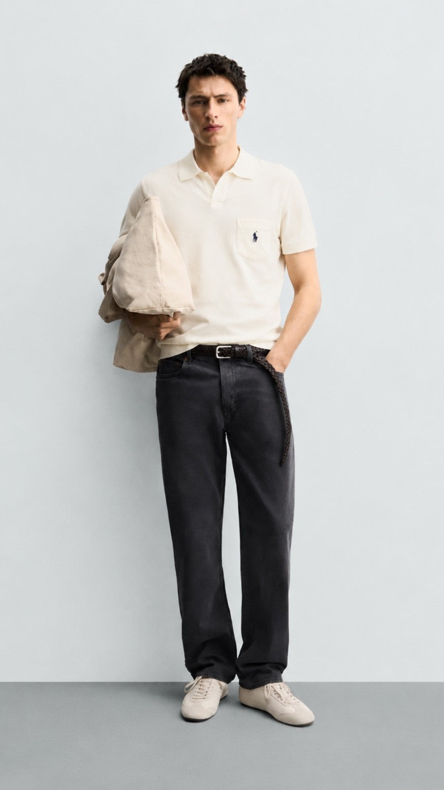 PP-Modern Classic Polo Off-White