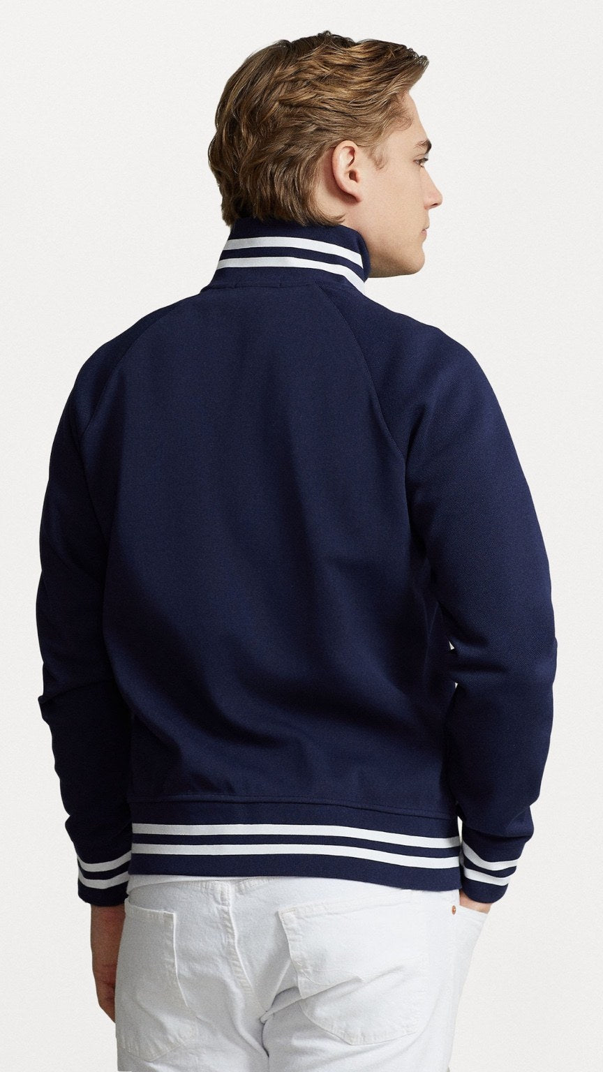 P-Iconic Full Zipper Navy