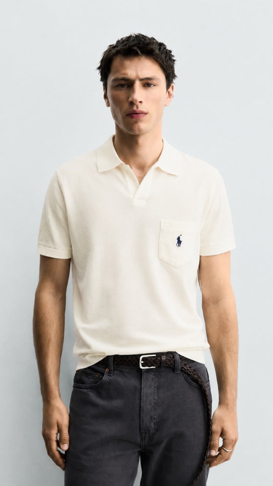 PP-Modern Classic Polo Off-White