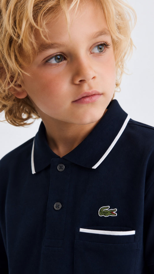 Kids Tip Blue Classic Polo Shirt