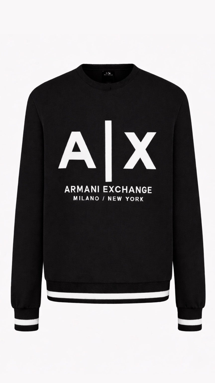 A-Tipping Sweatshirt Black