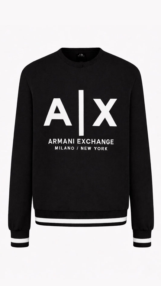 A-Tipping Sweatshirt Black
