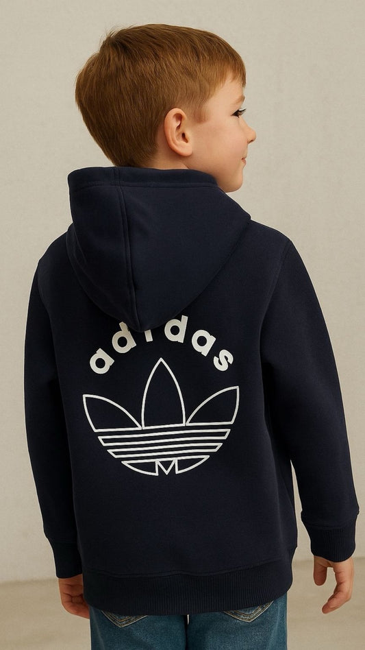 A-Kids Hoodie Navy
