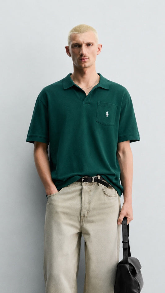 PP-Modern Classic Polo Green