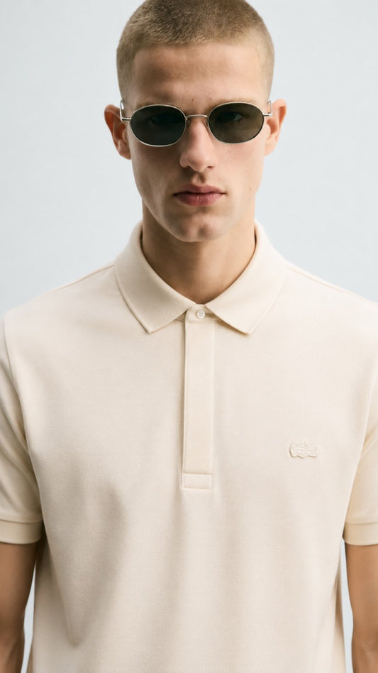 L-Essential Same Classic Polo Off White