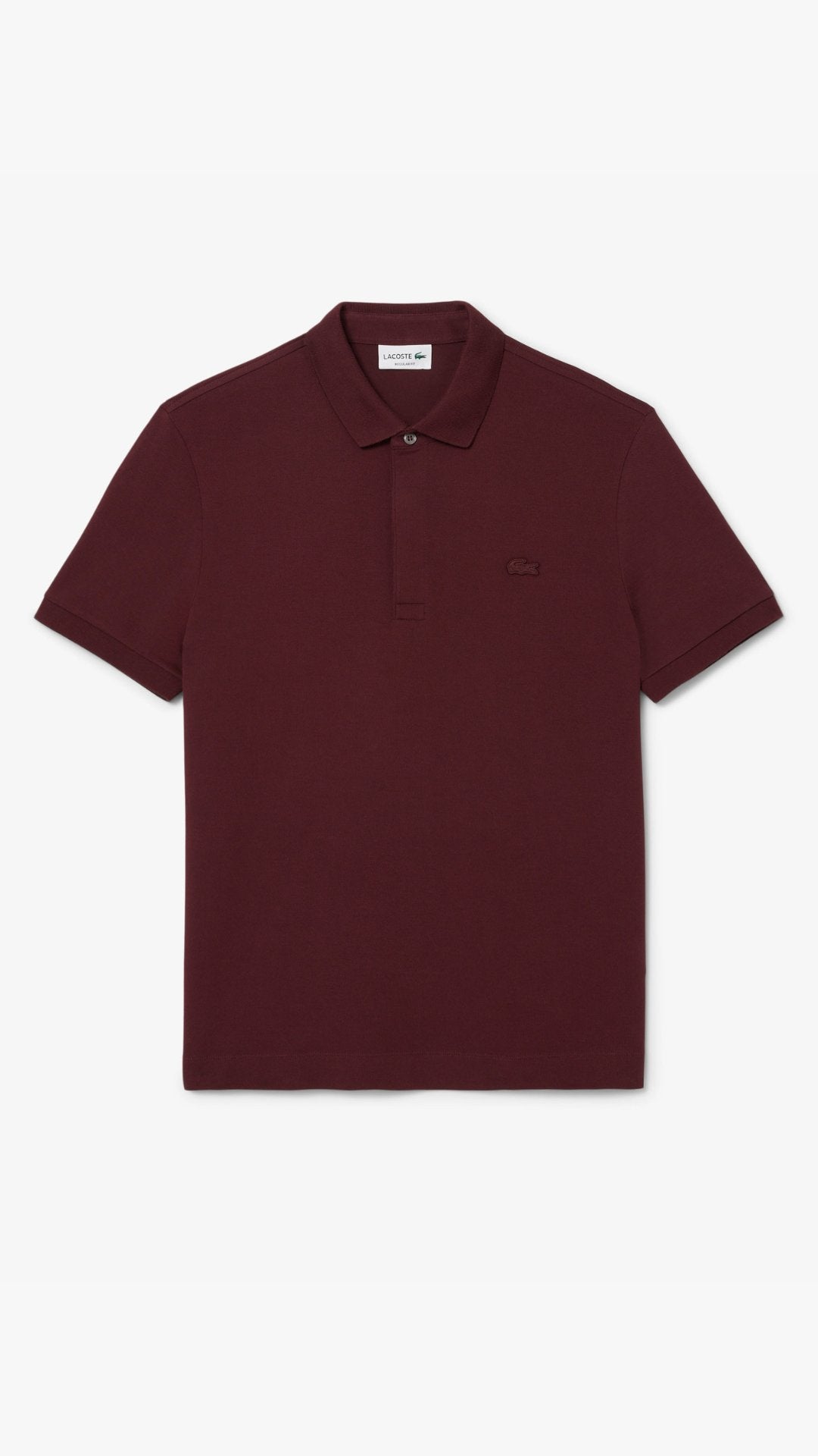 L-Essential Same Classic Polo Mahroon