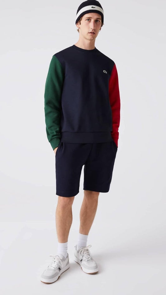 LT-Colour Block Sweatshirt Navy