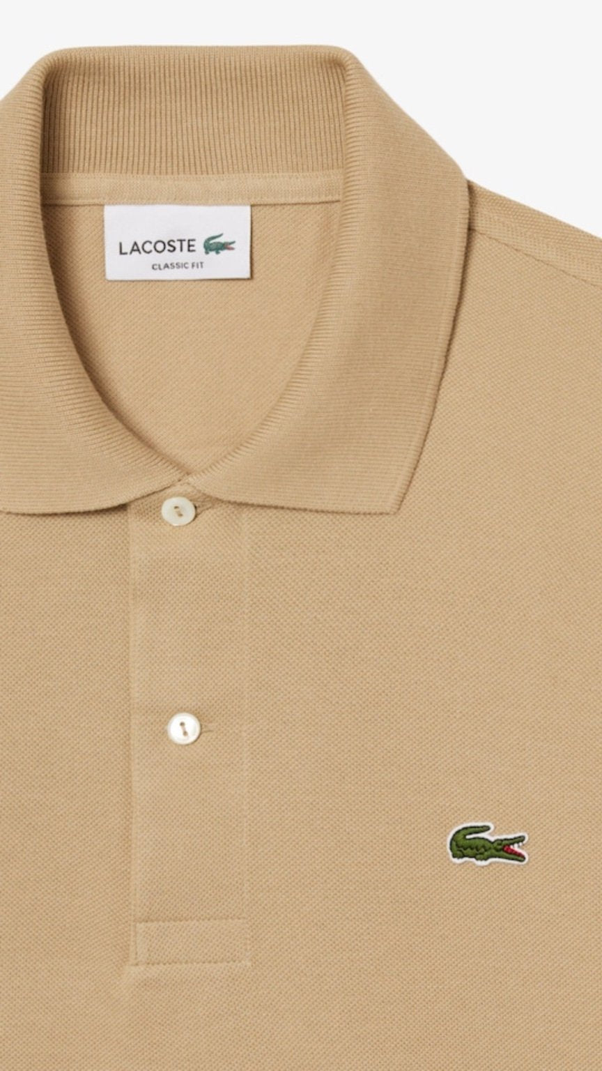 L-Essential Classic Polo Beige