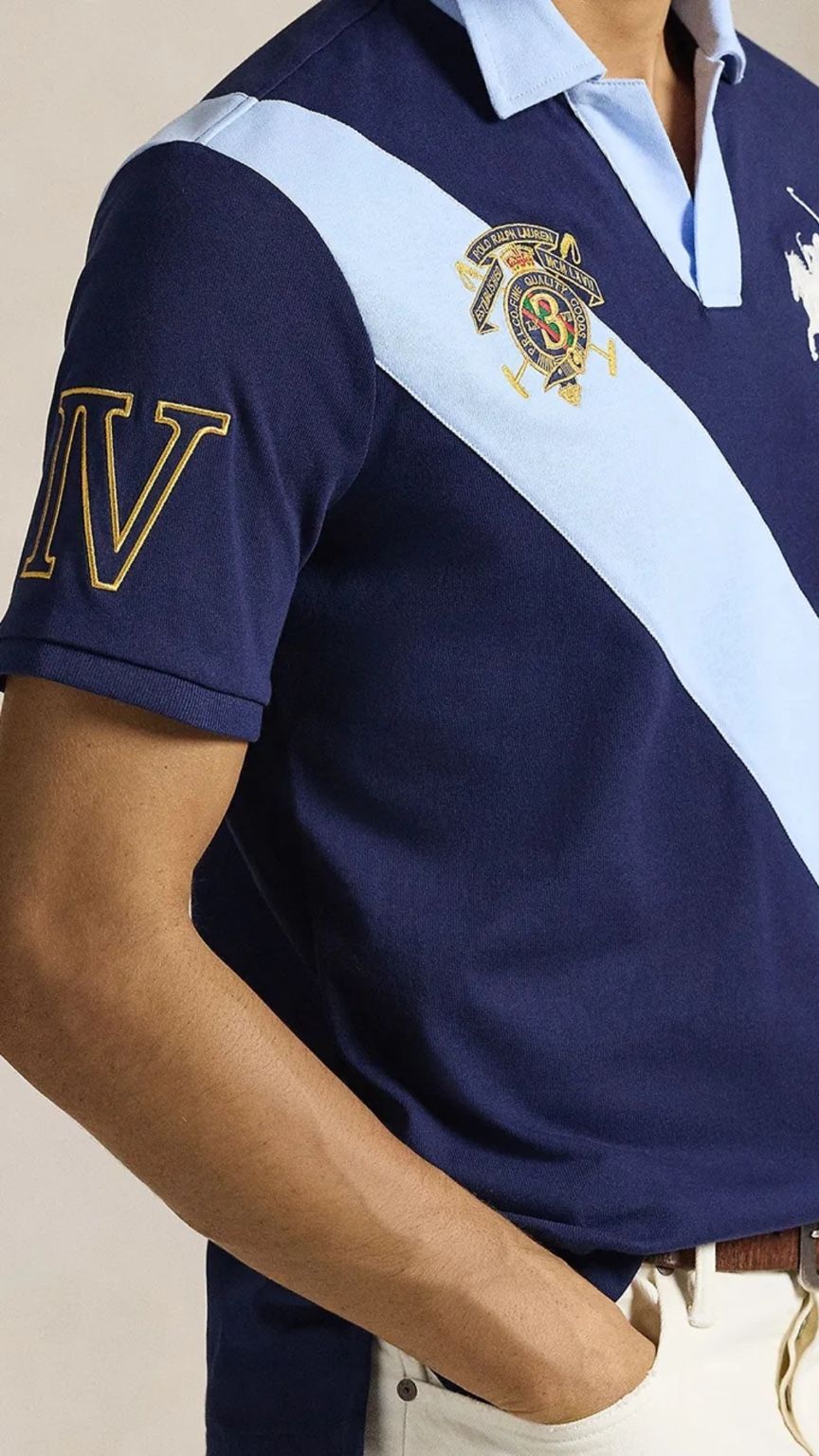 P-Polo Shirt 3 Edition Navy