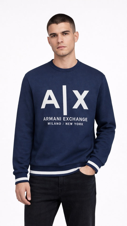 A-Tipping Sweatshirt Blue