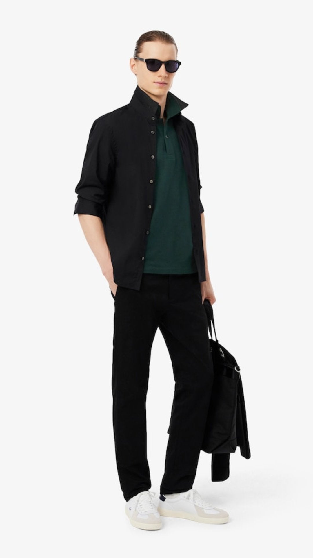 L-Essential Classic Polo Green