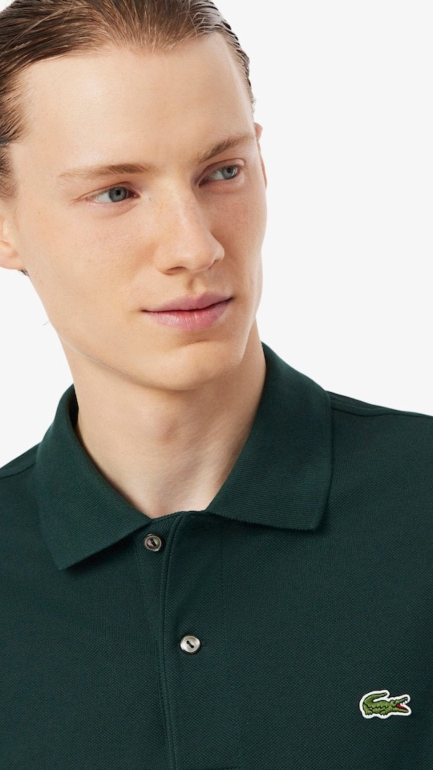 L-Essential Classic Polo Green